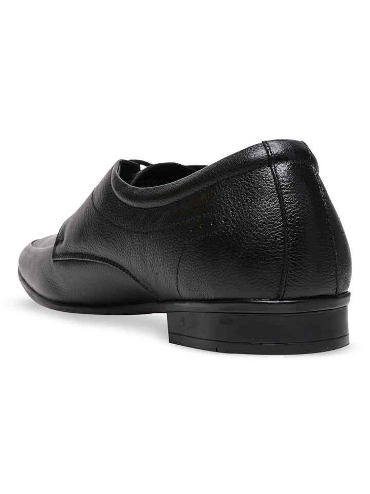 Regal Black Men Leather Lace Ups