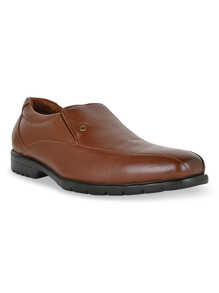 Imperio By Regal Brown Men Classic Leather Slip Ons