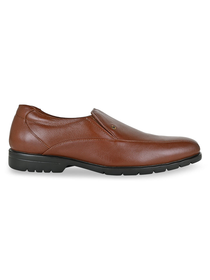 Imperio By Regal Brown Men Classic Leather Slip Ons