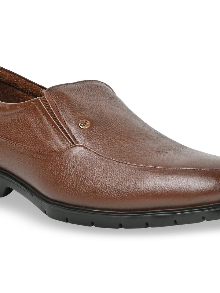 Imperio By Regal Brown Men Extra Lite Sole Leather Shoes