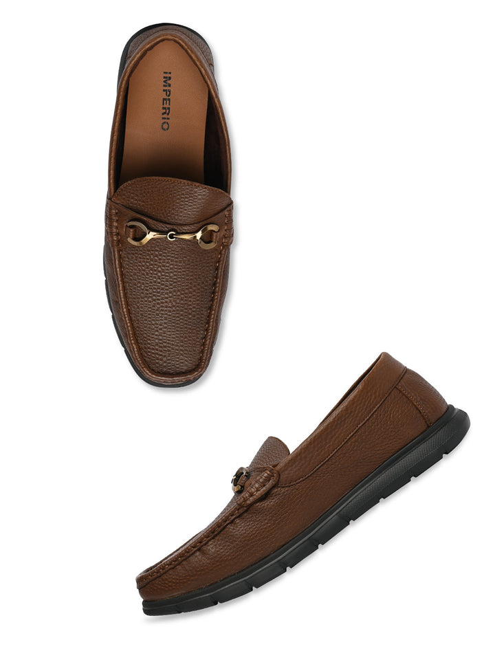 Imperio By Regal Tan Men Classic Must-Have Loafers