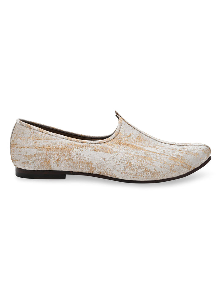 Imperio By Regal Beige Mens Leather Formal Juttis