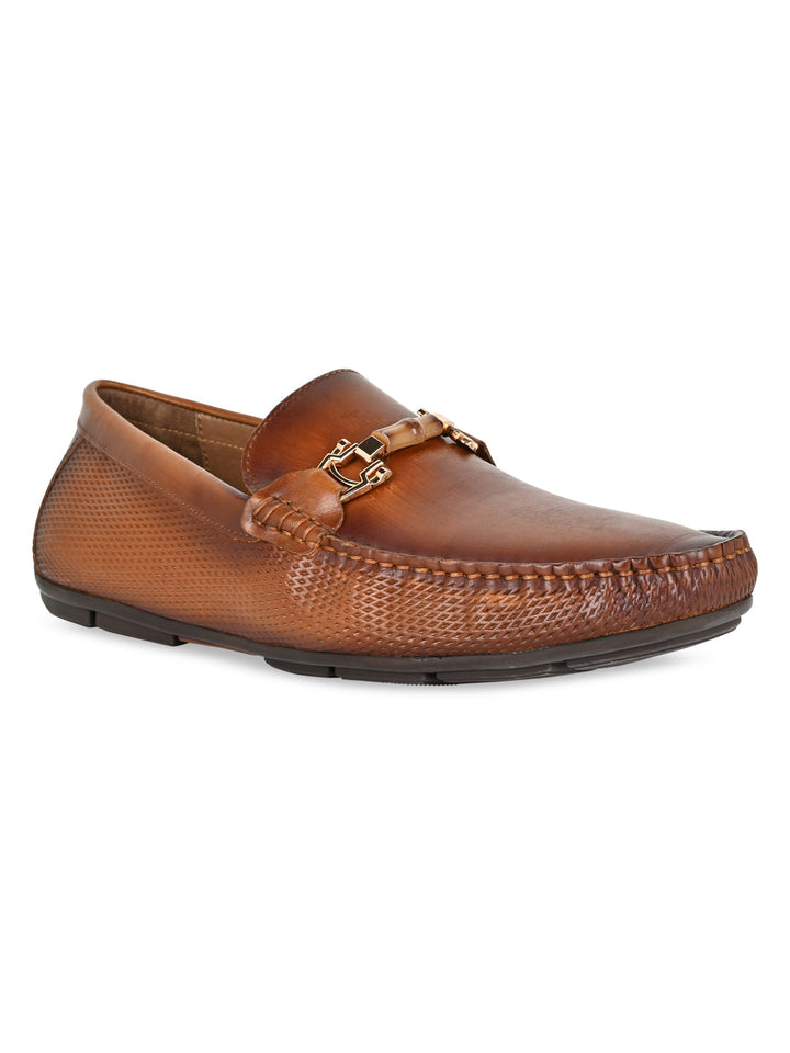 Imperio By Regal Tan Men Casual Leather Loafers