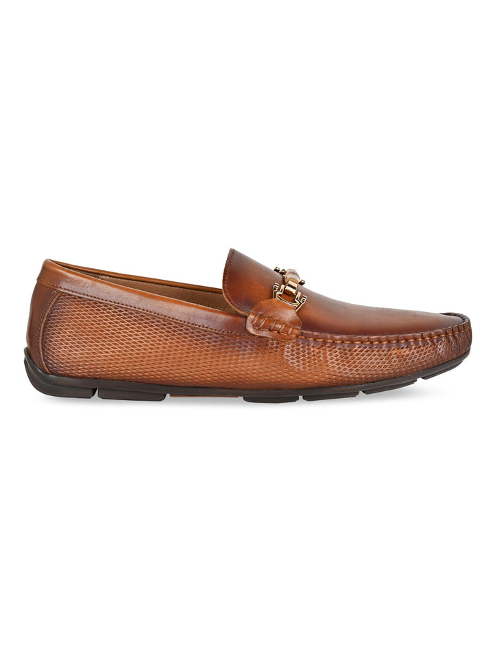 Imperio By Regal Tan Men Casual Leather Loafers