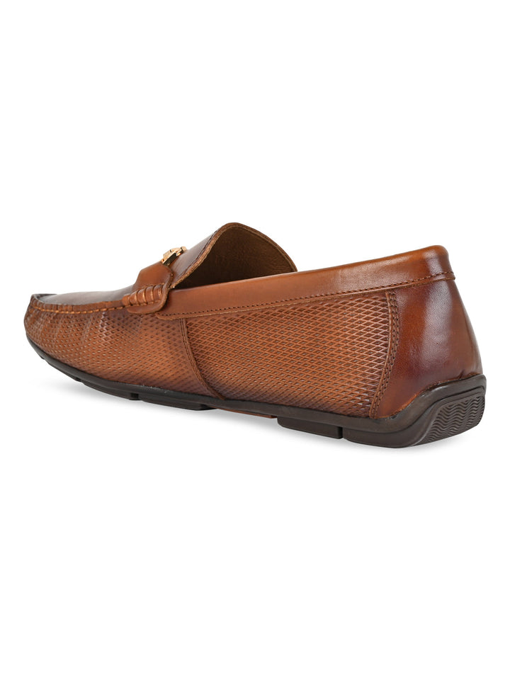 Imperio By Regal Tan Men Casual Leather Loafers