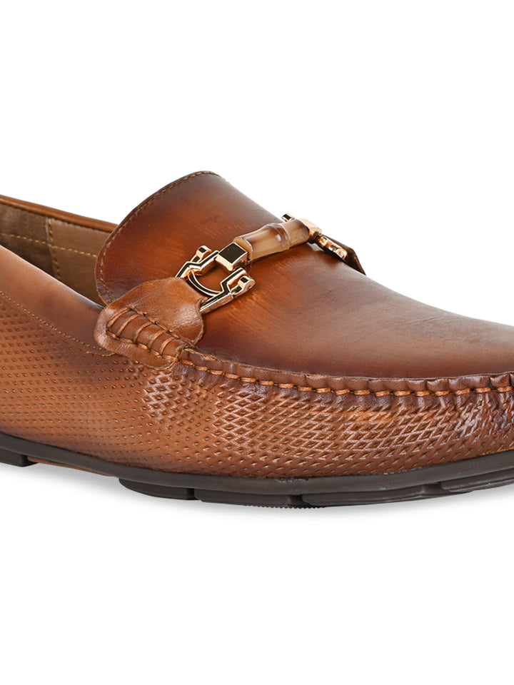 Imperio By Regal Tan Men Casual Leather Loafers