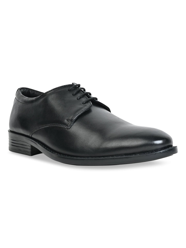 Regal Black Men Leather Lace Ups