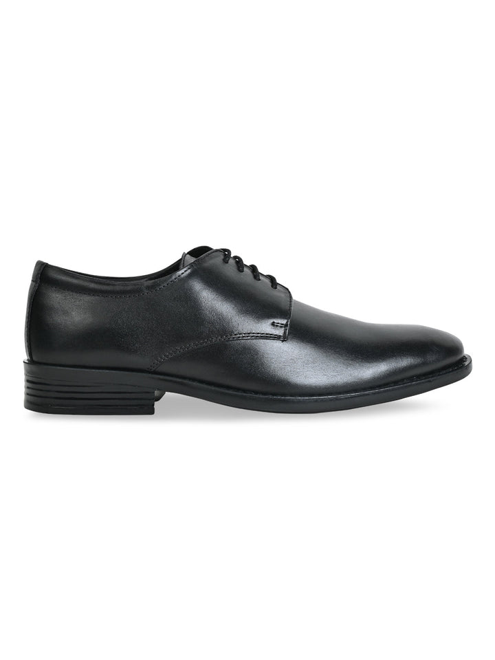 Regal Black Men Leather Lace Ups