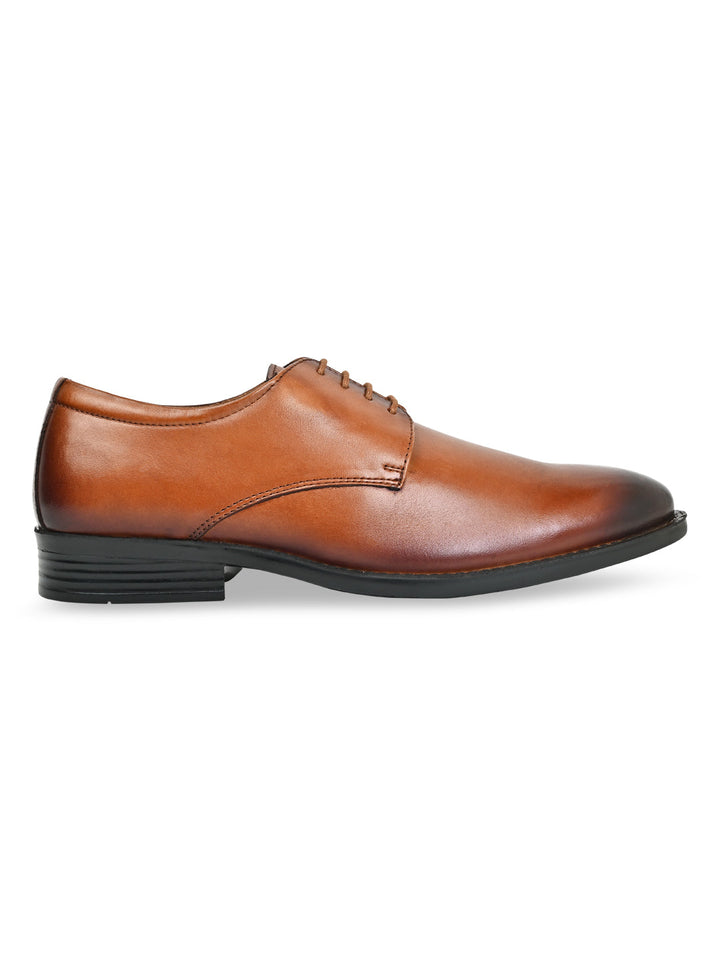 Regal Tan Men Leather Lace Ups