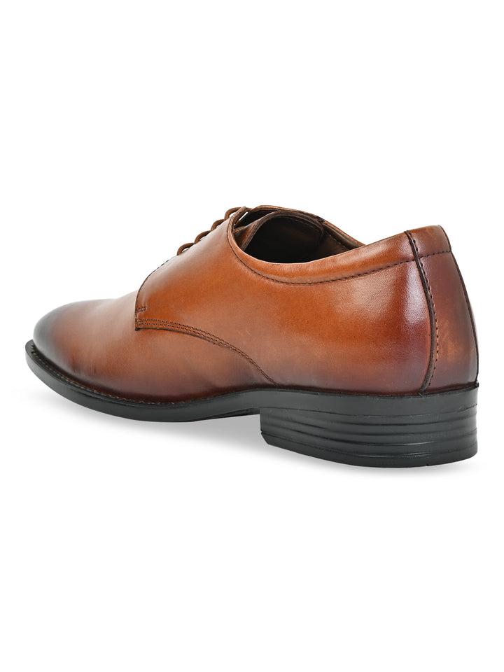Regal Tan Men Leather Lace Ups