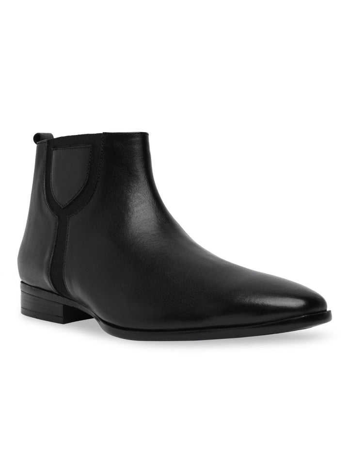 Regal Black Men Classic Formal Boots