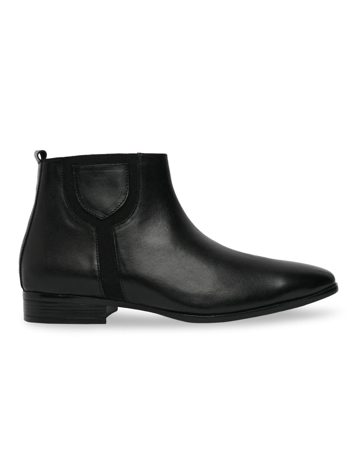 Regal Black Men Classic Formal Boots