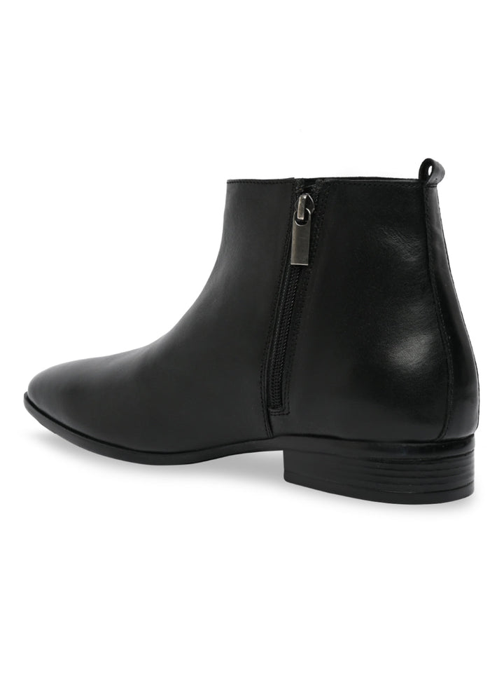 Regal Black Men Classic Formal Boots